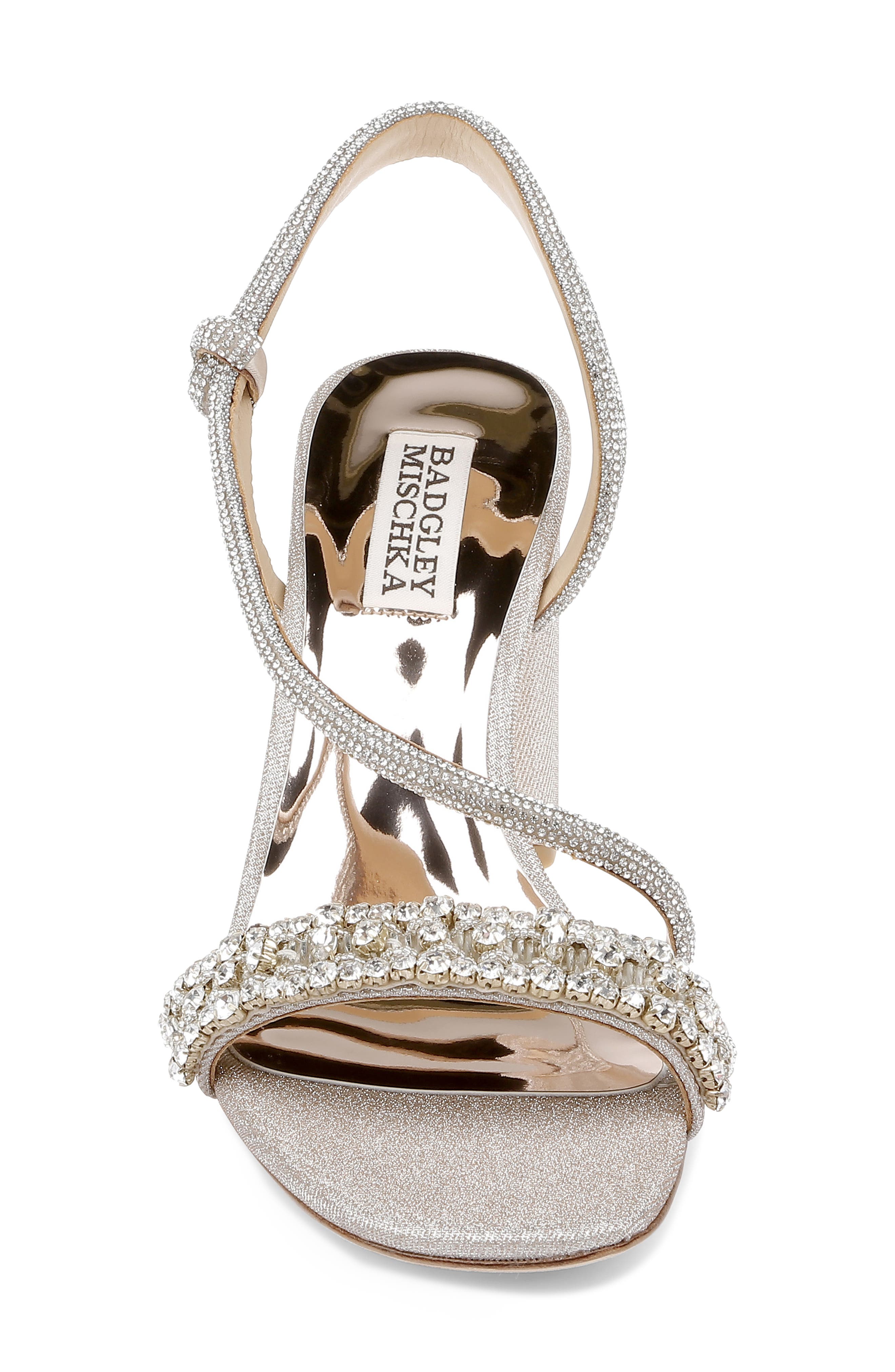 Badgley Mischka Collection Naomi Slingback Sandal, Alternate, color, Champagne