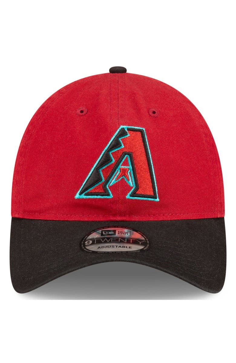 New Era Men's New Era  Red/Black Arizona Diamondbacks  Replica Core Classic 9TWENTY Adjustable Hat, Alternate, color, 