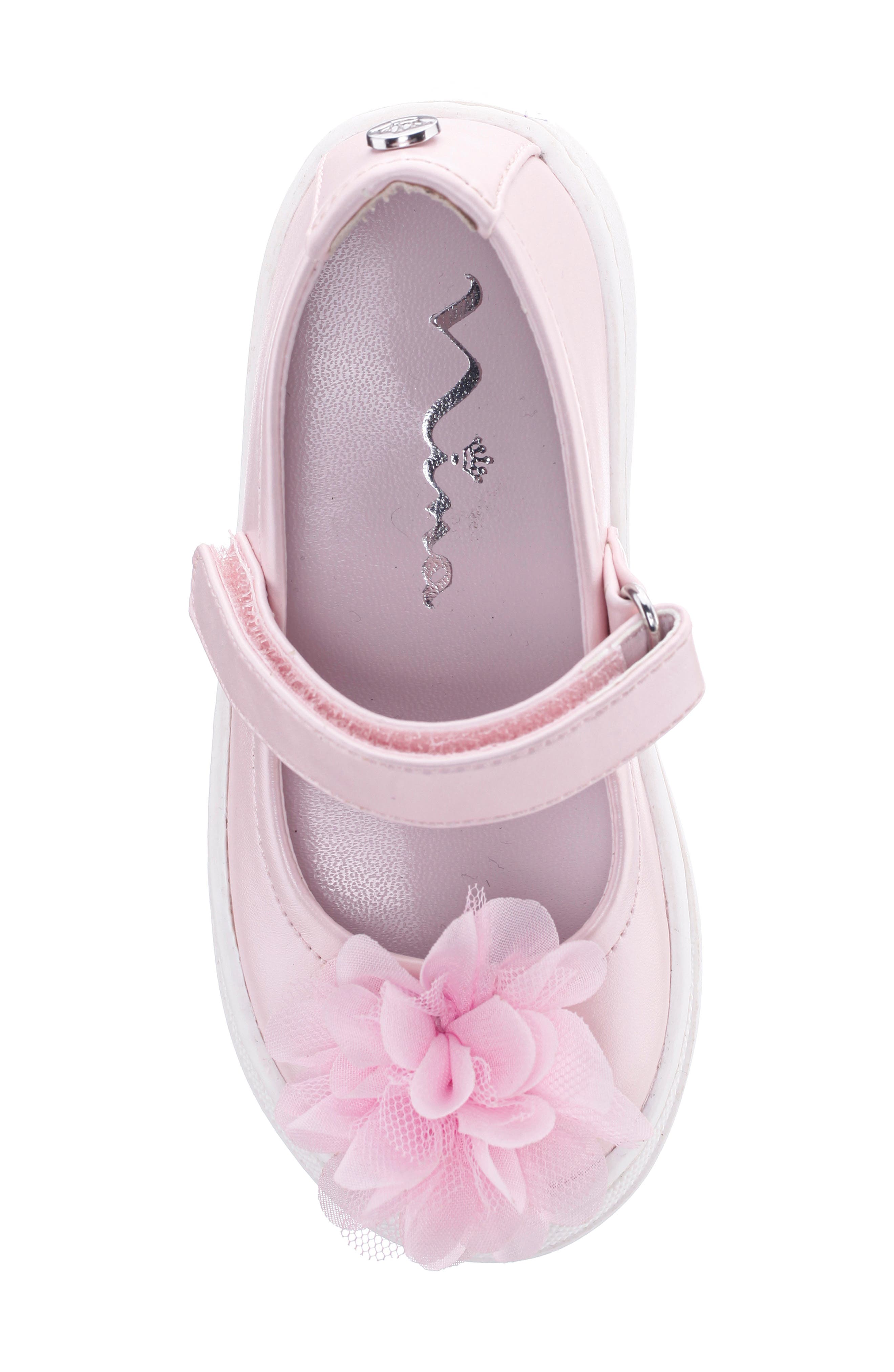 Kids' Natty Mary Jane Flat, Alternate, color, PINK