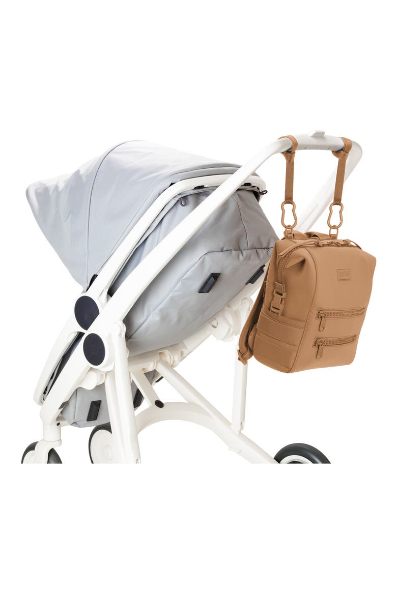 Indi Small Neoprene Diaper Backpack, Alternate, color, CAMEL
