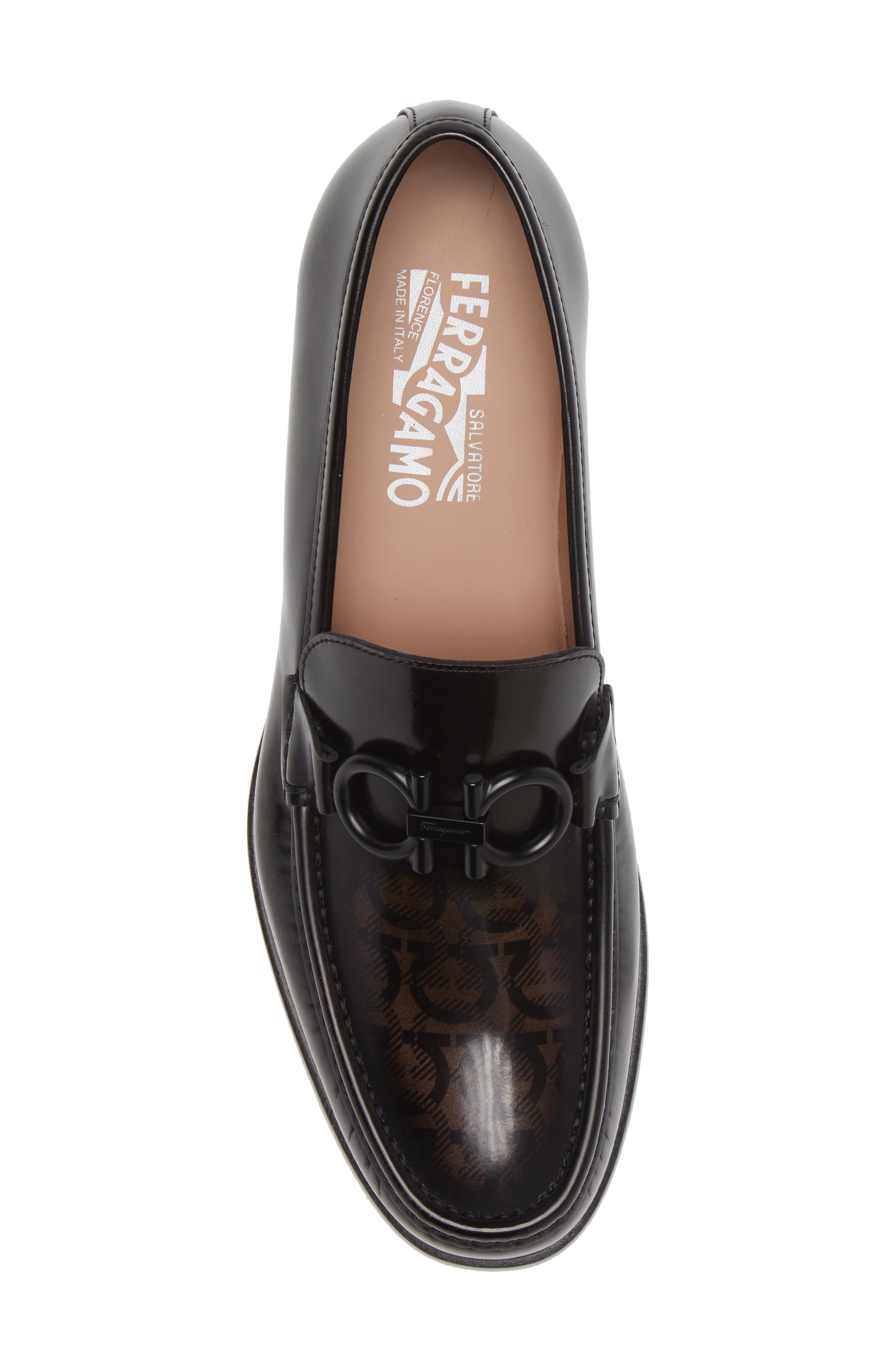 FERRAGAMO Salvatore Ferragamo Rolo Double Gancio Bit Loafer, Alternate, color, 