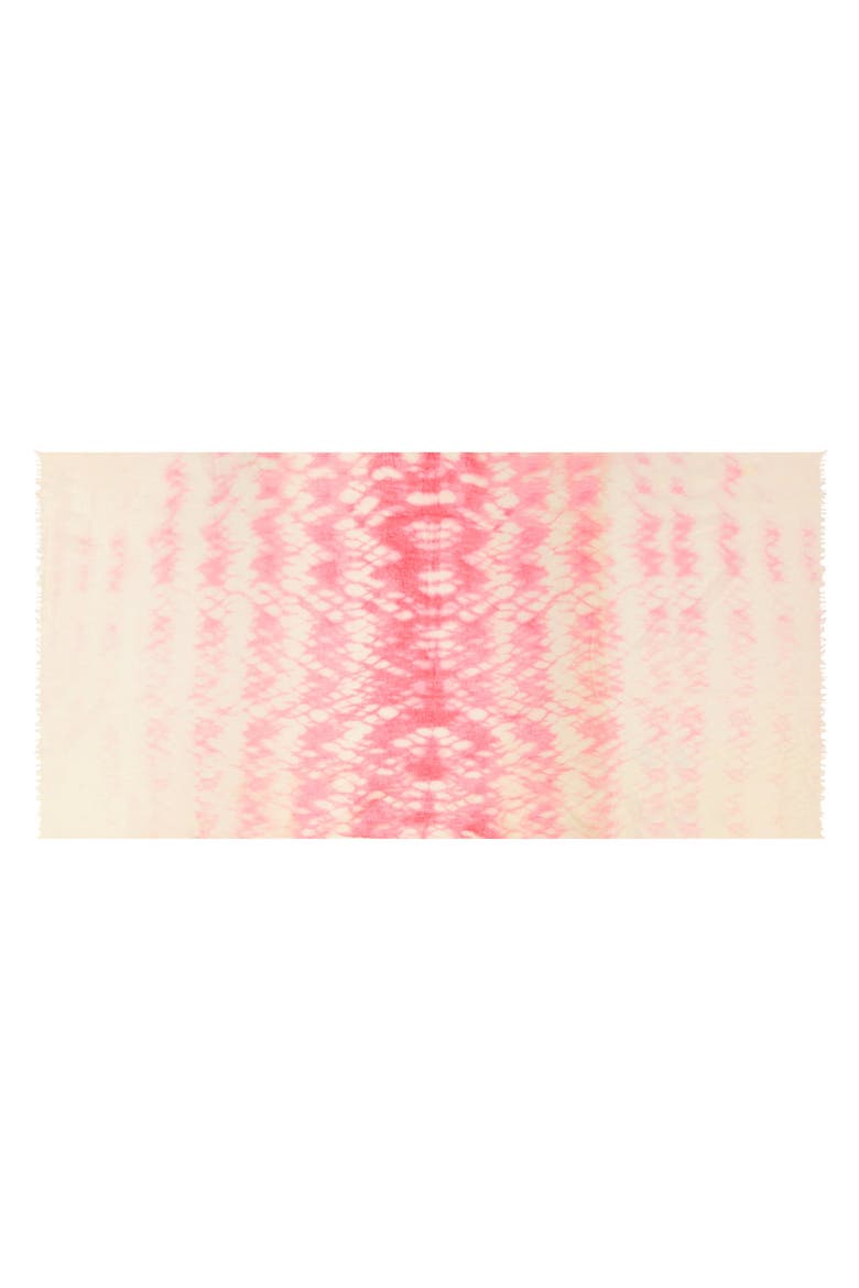 Cashmere Dip Dye Shawl, Main, color, Blush Pink