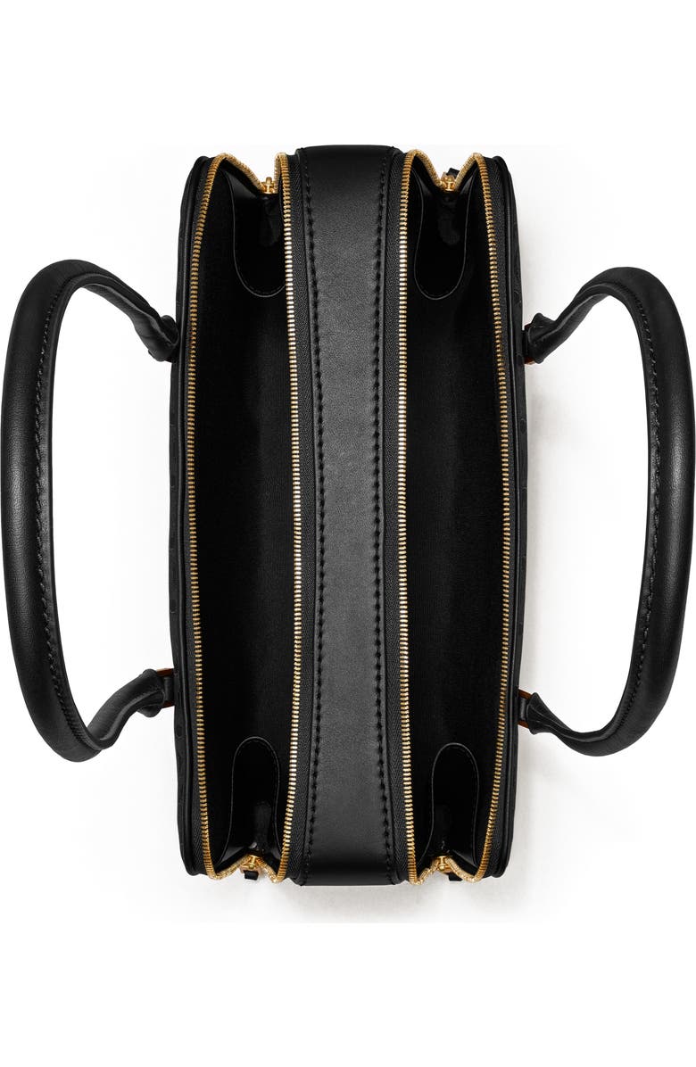 Tory Burch T Monogram Small Marshmallow Leather Satchel, Alternate, color,