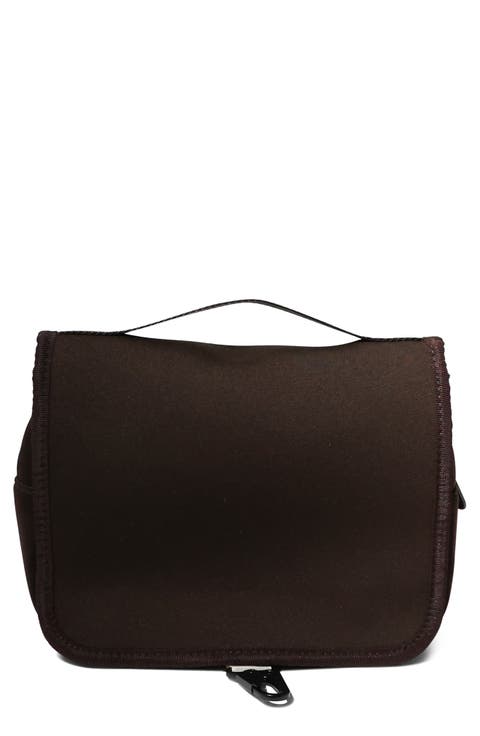 Neoprene Water Resistant Hanging Toiletry Case