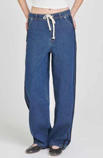 WAYF Mercer Denim Track Pants