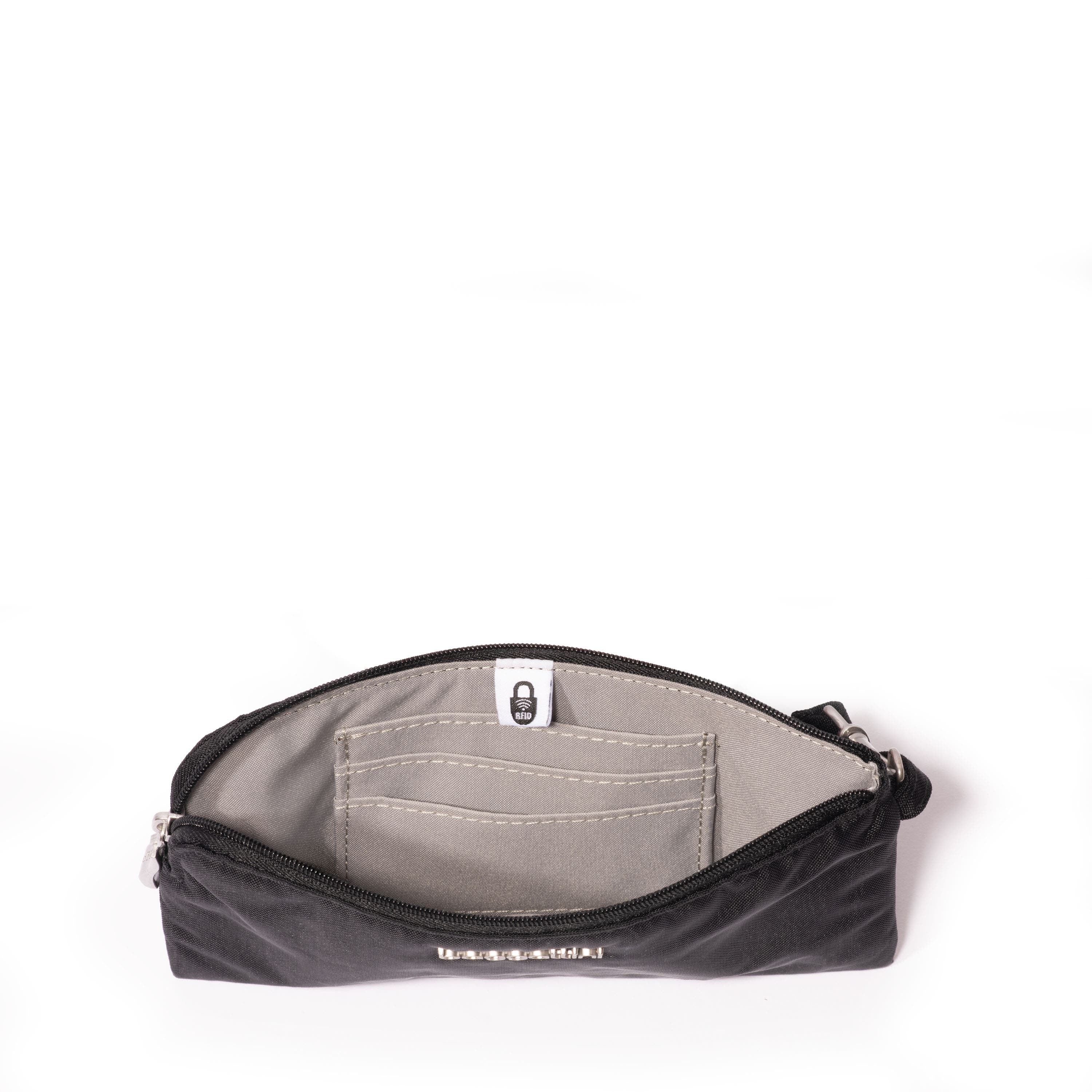 BAGGALLINI RFID Wristlet Wallet, Alternate, color, Black