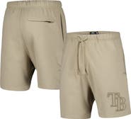 PRO STANDARD Men's Pro Standard Pewter Tampa Bay Rays Neutral Fleece Shorts