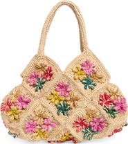 URBAN EXPRESSIONS HANDBAGS Raffia Hobo Bag
