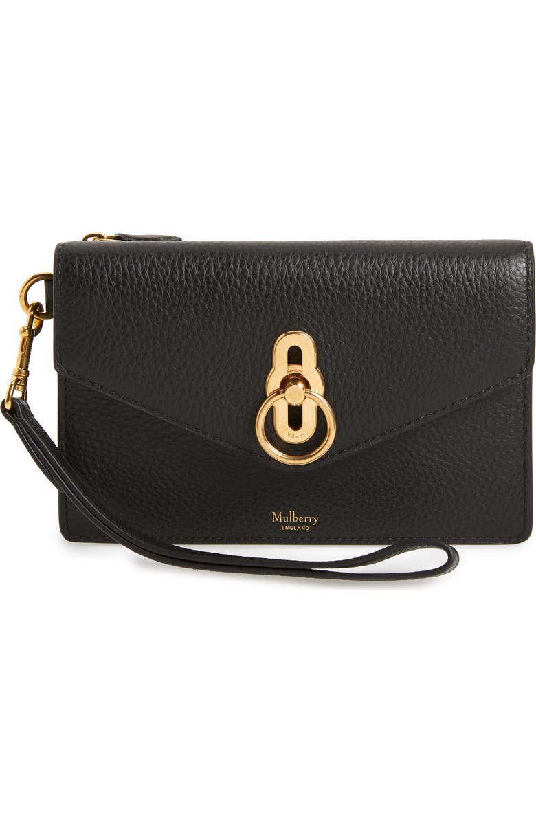 Mulberry Amberley iPhone Leather Clutch, Main, color,