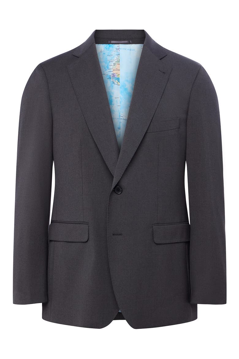 Performance Classic Fit Suit Separate Jacket, Alternate, color, CHARCOAL