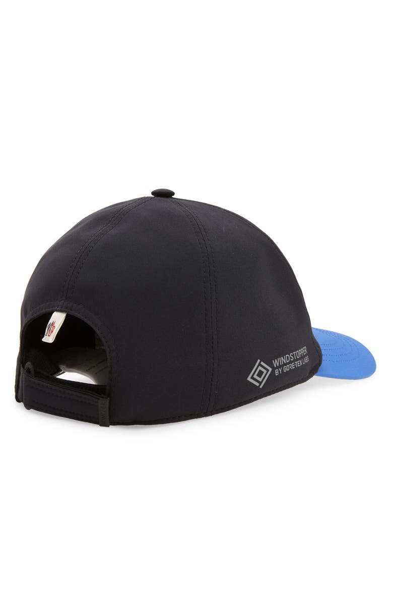 Moncler Grenoble Embroidered Colorblock Baseball Cap, Alternate, color, 