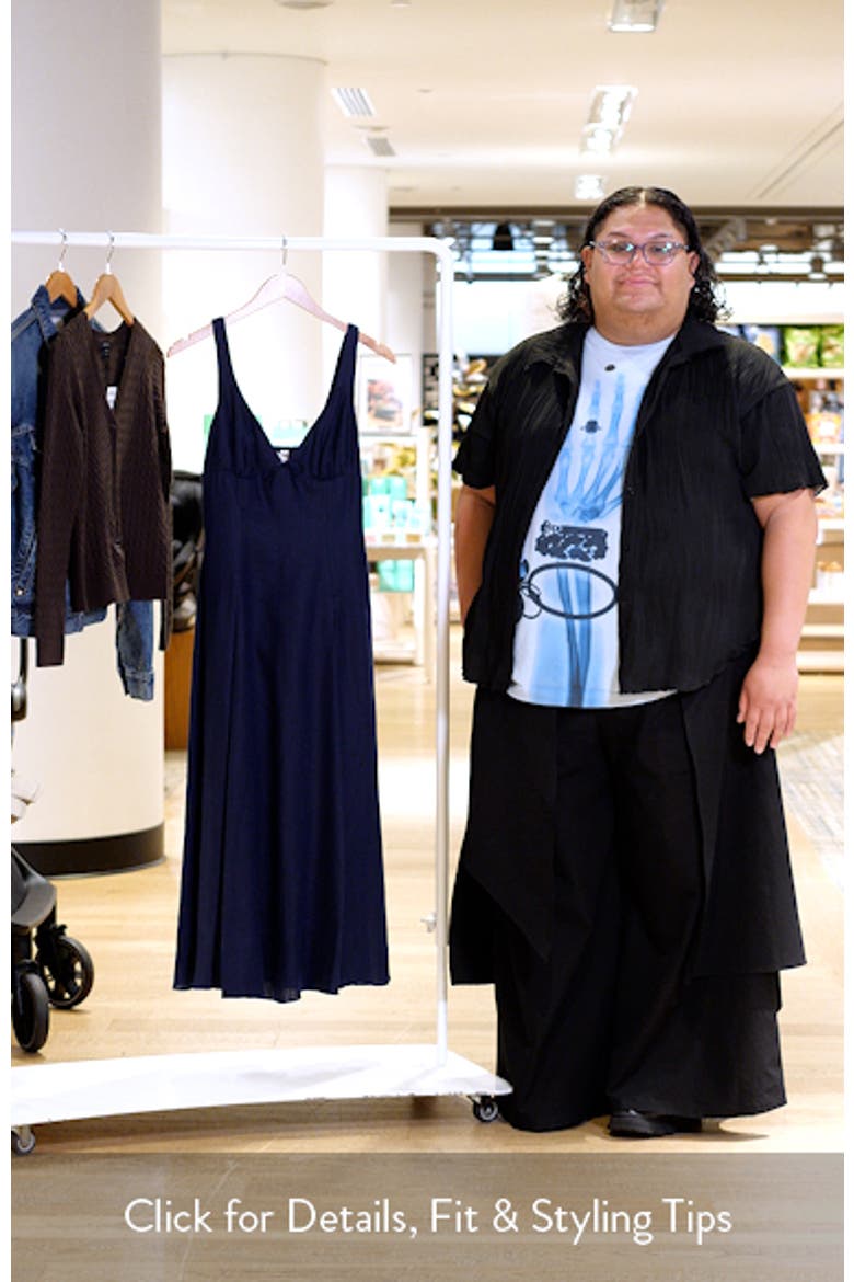 Adalee Linen Midi Dress video