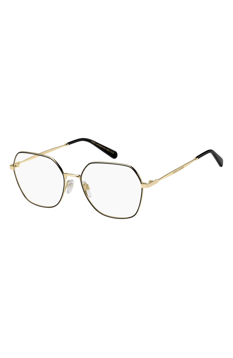 Marc Jacobs 55mm Round Optical Glasses, Alternate, color, 