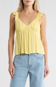 Abound Flutter Sleeve Babydoll Tank Top