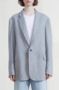 DENIMIST Oversize Wool Blend Blazer