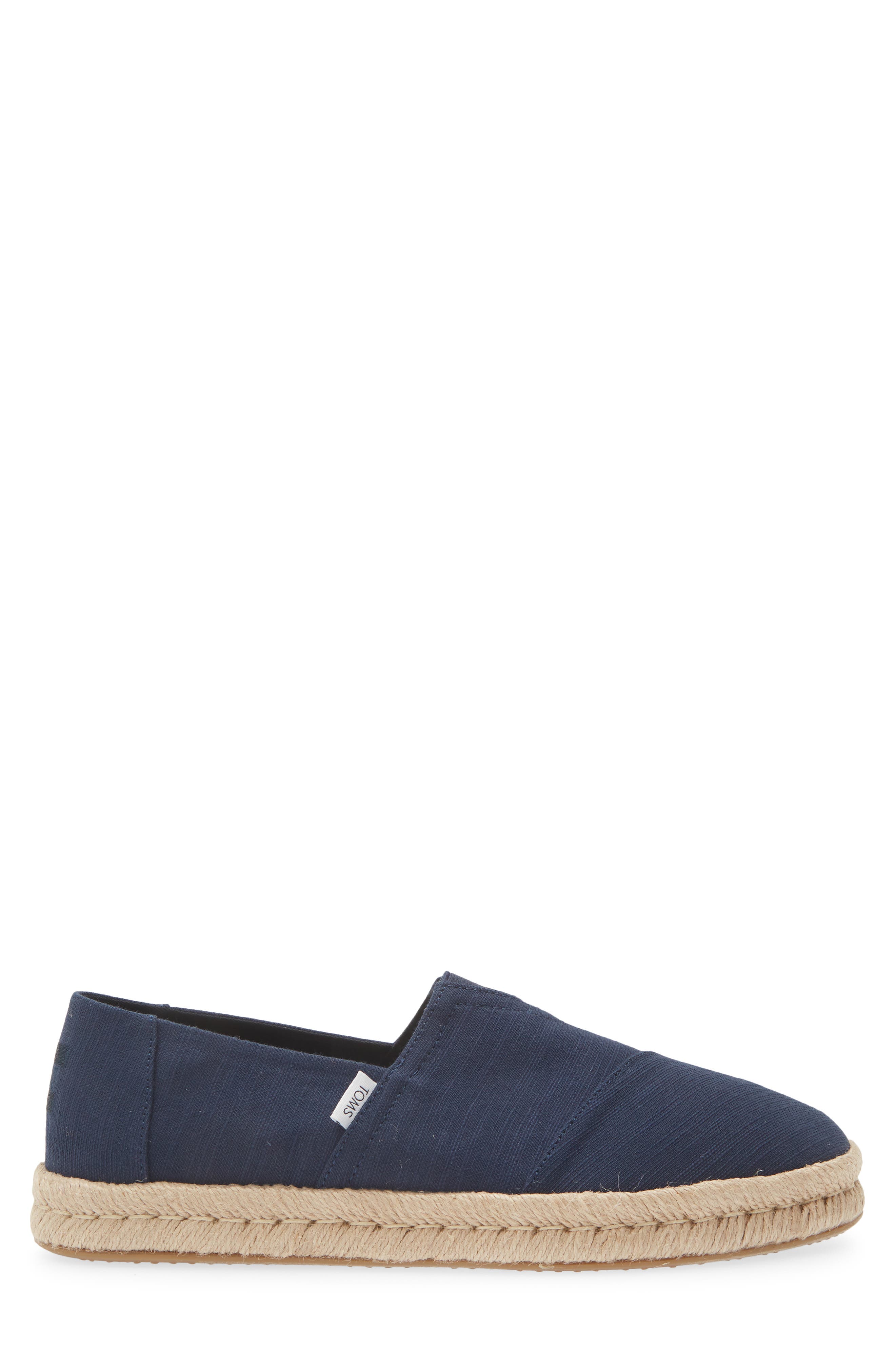 Alpargata Espadrille Slip On, Alternate, color, NAVY