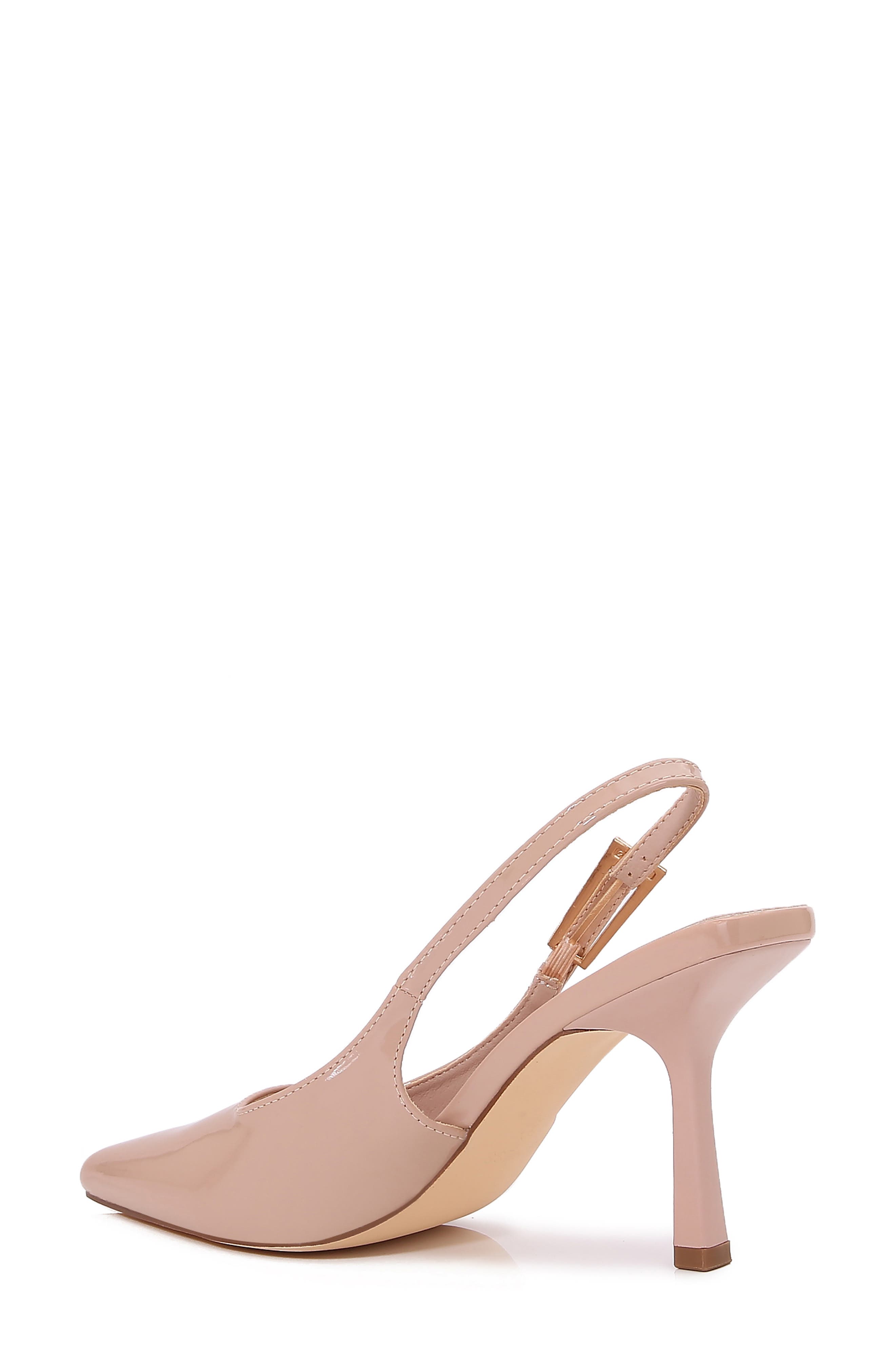 Honey Pointed Toe Slingback Pump, Alternate, color, BEIGE