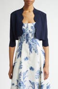 Lela Rose Scallop Trim Bolero
