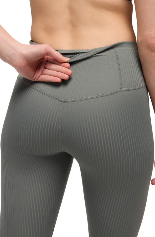 Prana Luxara Rib Leggings In Gray