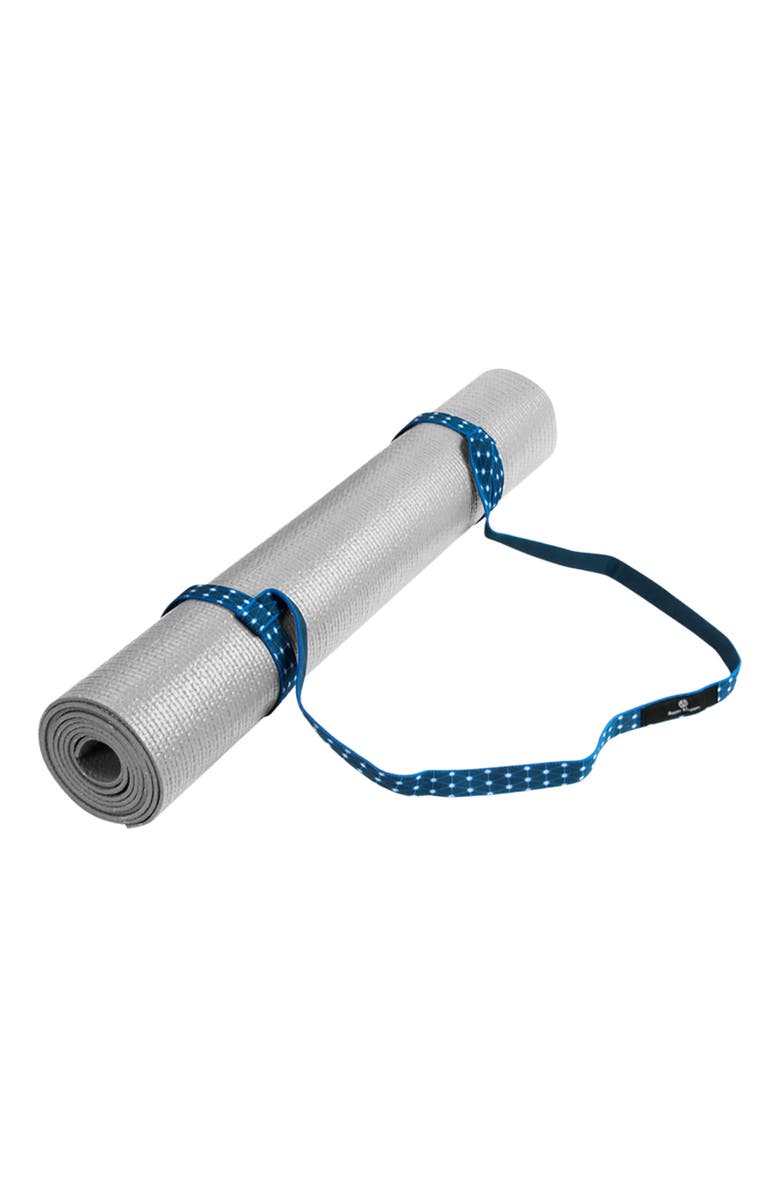 Hugger Mugger Simple Sling Yoga Mat Carrier, Main, color, Atomic Blue
