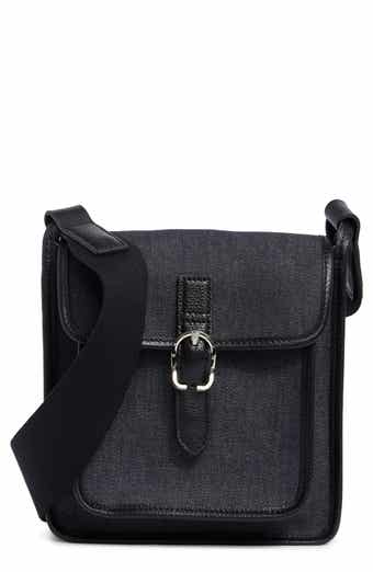 Le Foulonné Denim Crossbody Bag