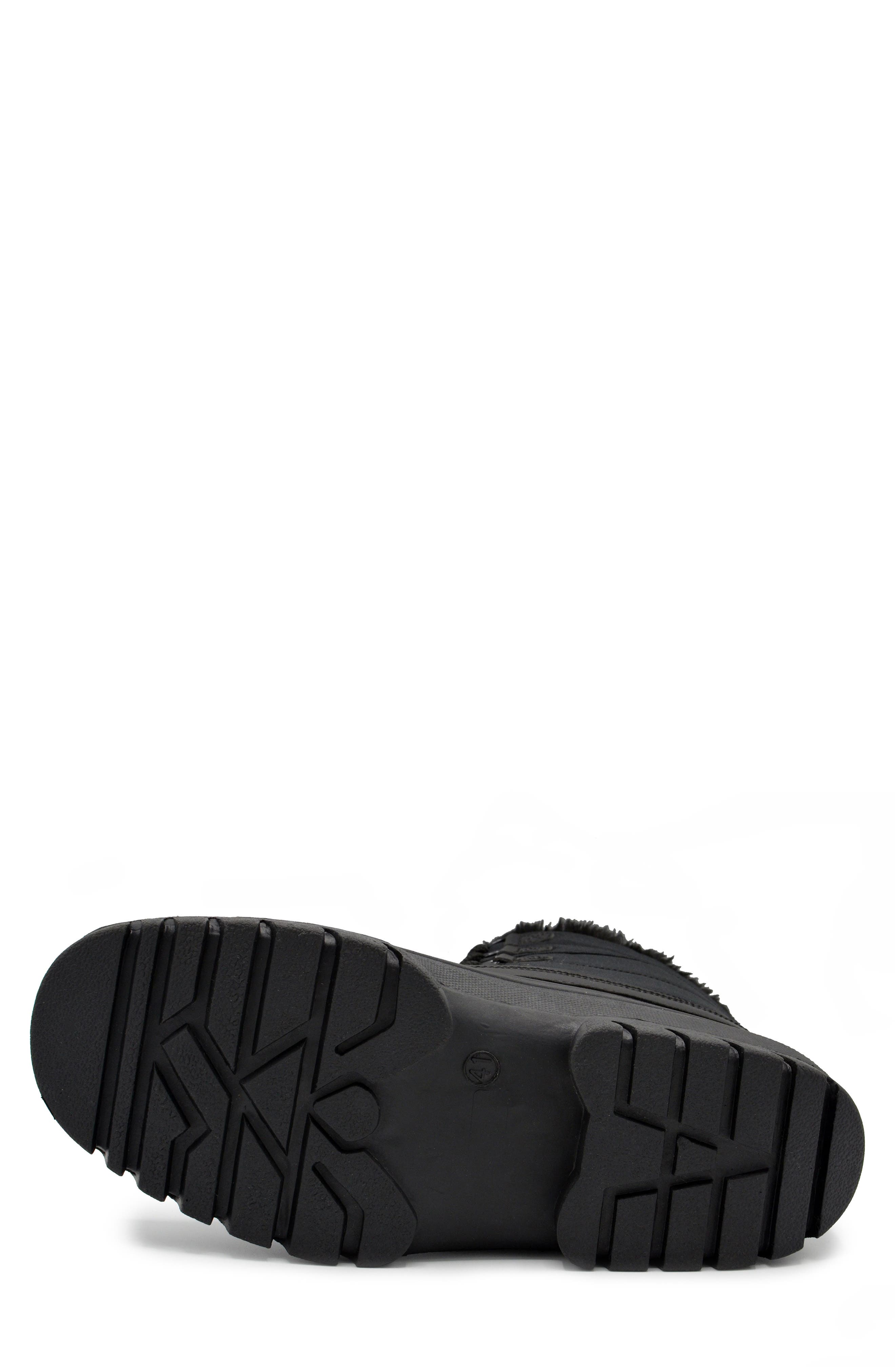 POLAR RANGE Decker Faux Fur Lined Snow Boot, Alternate, color, Black