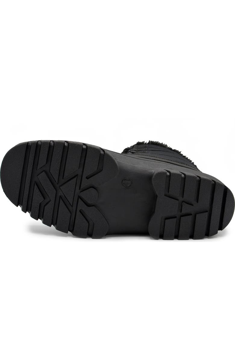 POLAR RANGE Decker Faux Fur Lined Snow Boot, Alternate, color, Black