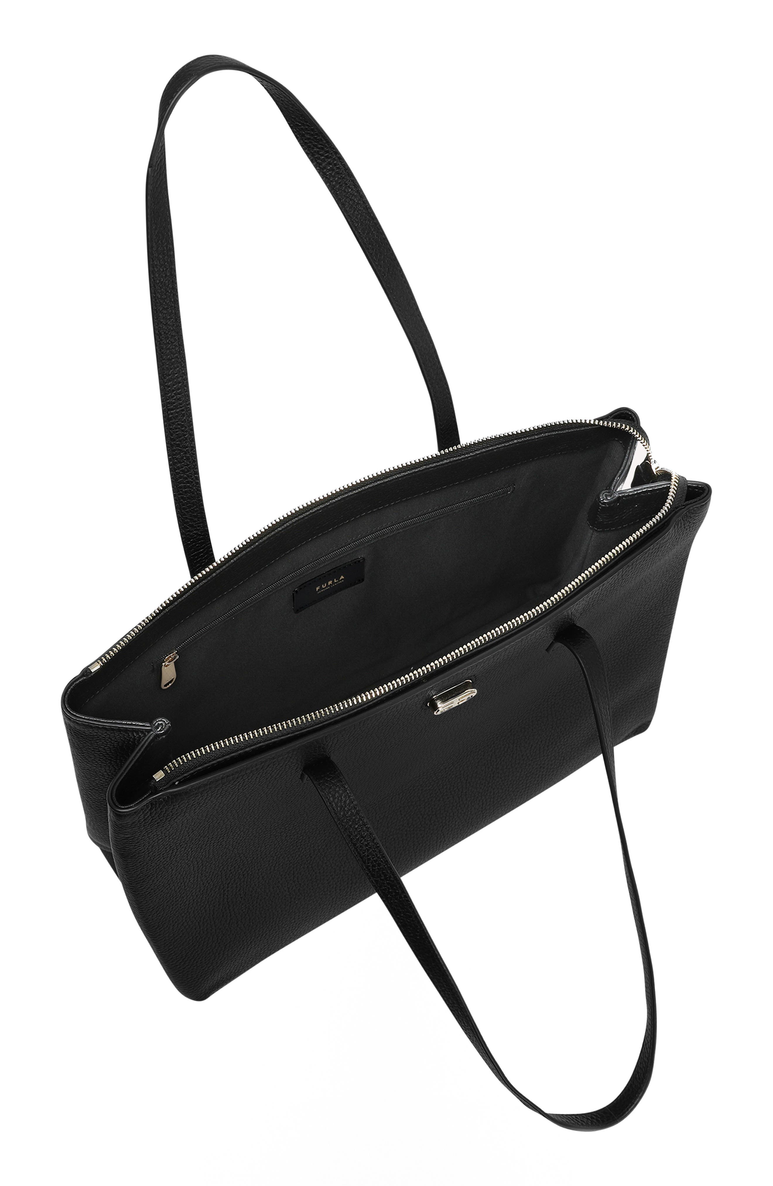 Furla Danae Leather Tote Bag, Alternate, color, 