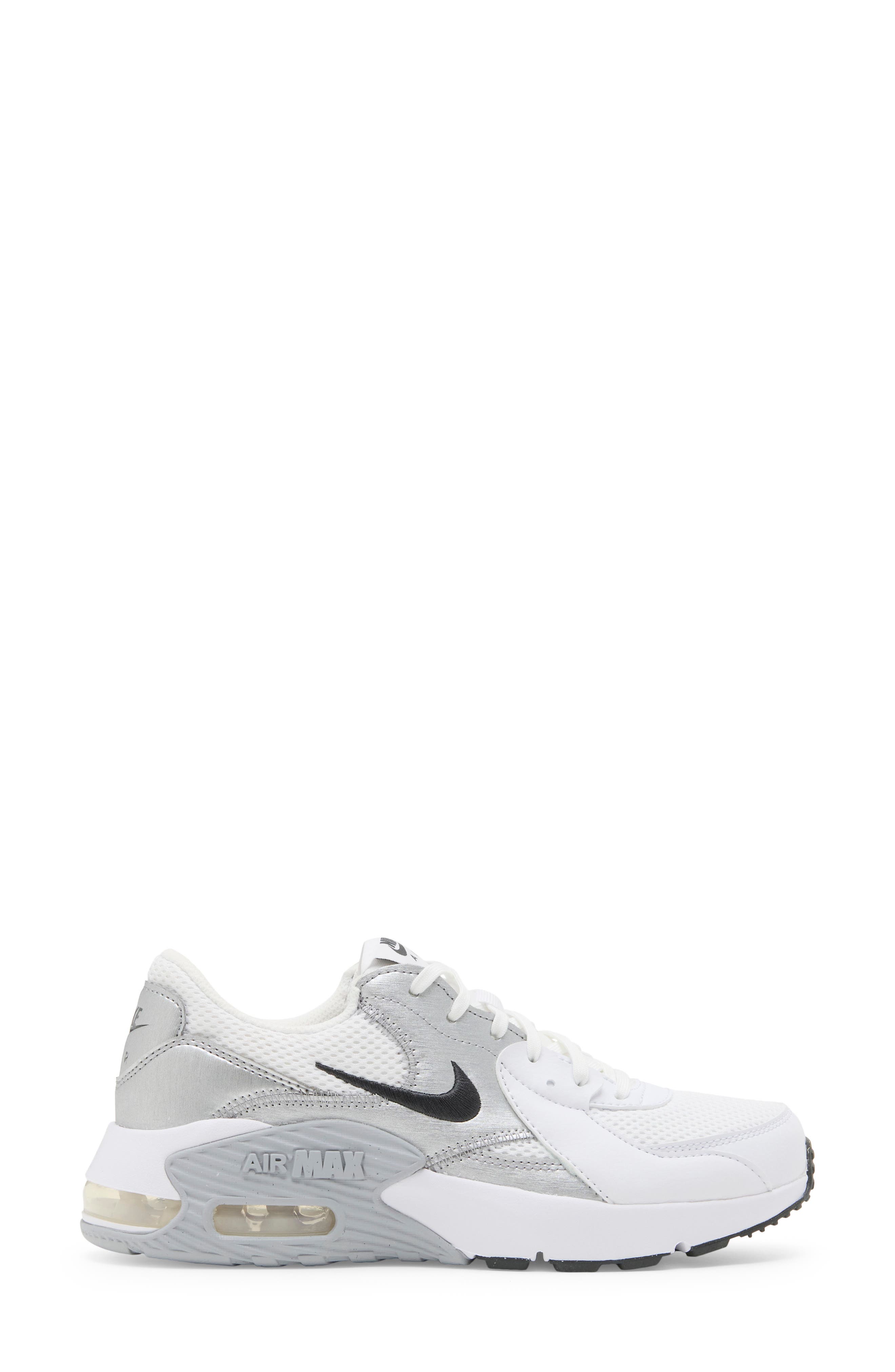 Air Max Excee Premium Sneaker, Alternate, color, BLACK/ GREY/ SILVER