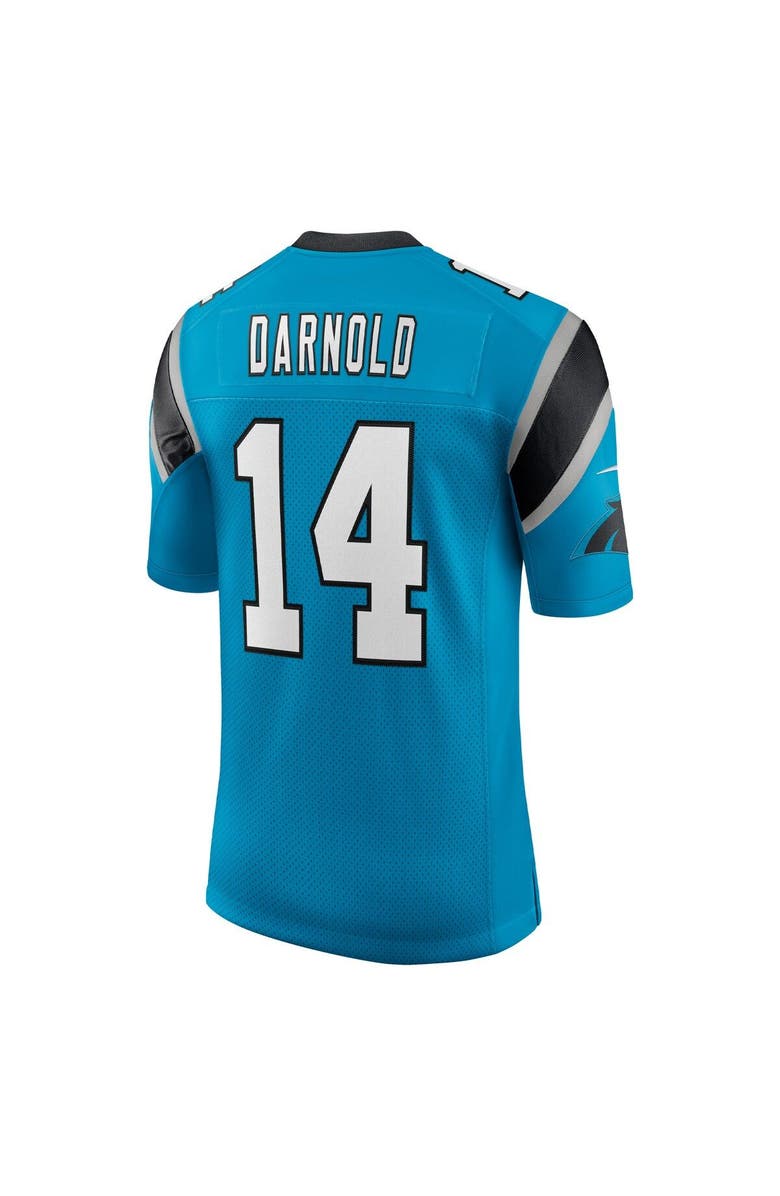Nike Men's Nike Sam Darnold Blue Carolina Panthers Vapor Limited Jersey, Alternate, color, 