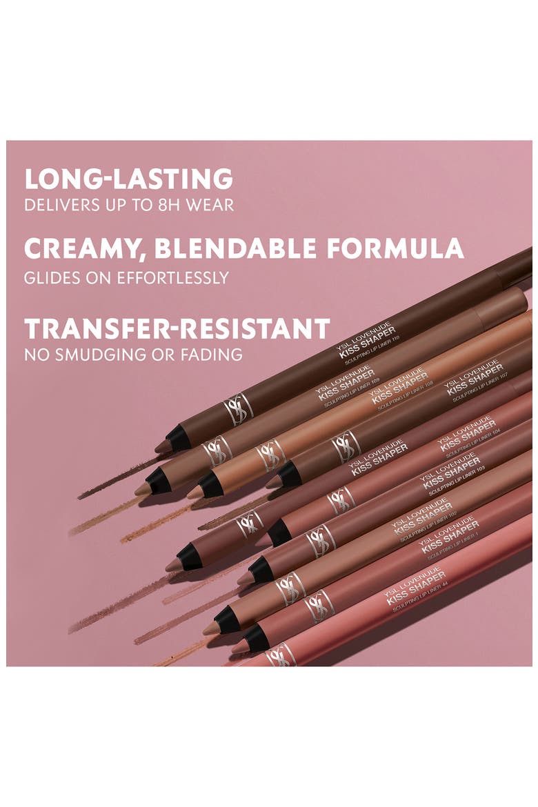 Kiss Shaper Sculpting Lip Liner, Alternate, color, 44 NUDE LAVALLIERE