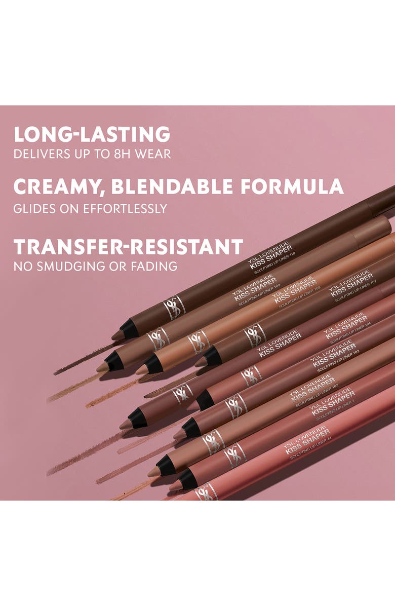 Yves Saint Laurent Kiss Shaper Sculpting Lip Liner, Alternate, color, 107