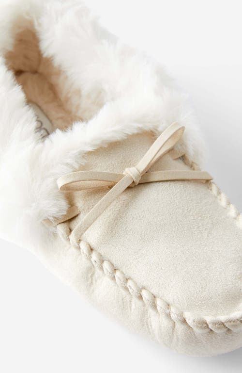 Cotton On Body Moccasin Slipper In Bone