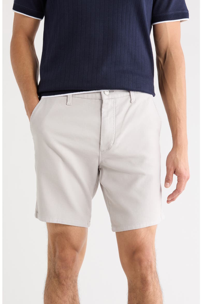 The Airsoft Slim Straight Leg Terry Chino Shorts, Main, color, VAPOR