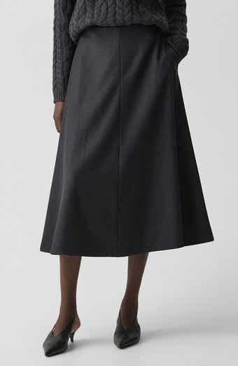 Theory A-Line Midi Skirt