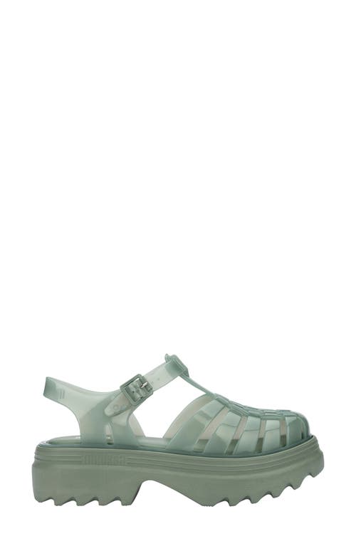 Shop Melissa Possession Platform Ii Sandal In Green