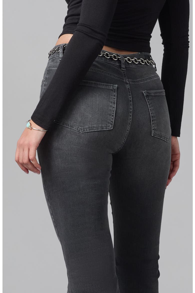 Alice High Rise Flare Jeans, Alternate, color, Grey Moonstone
