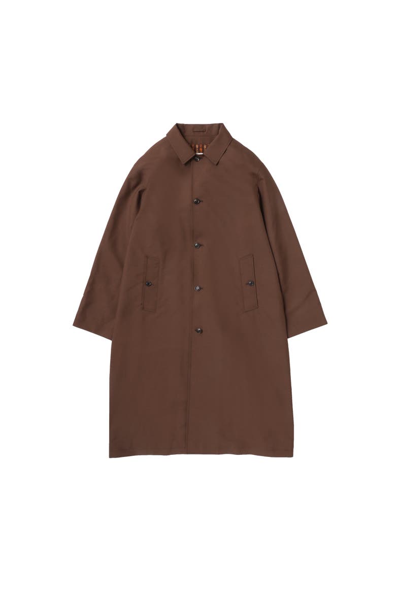 Split Raglan Coat, Main, color, Brown