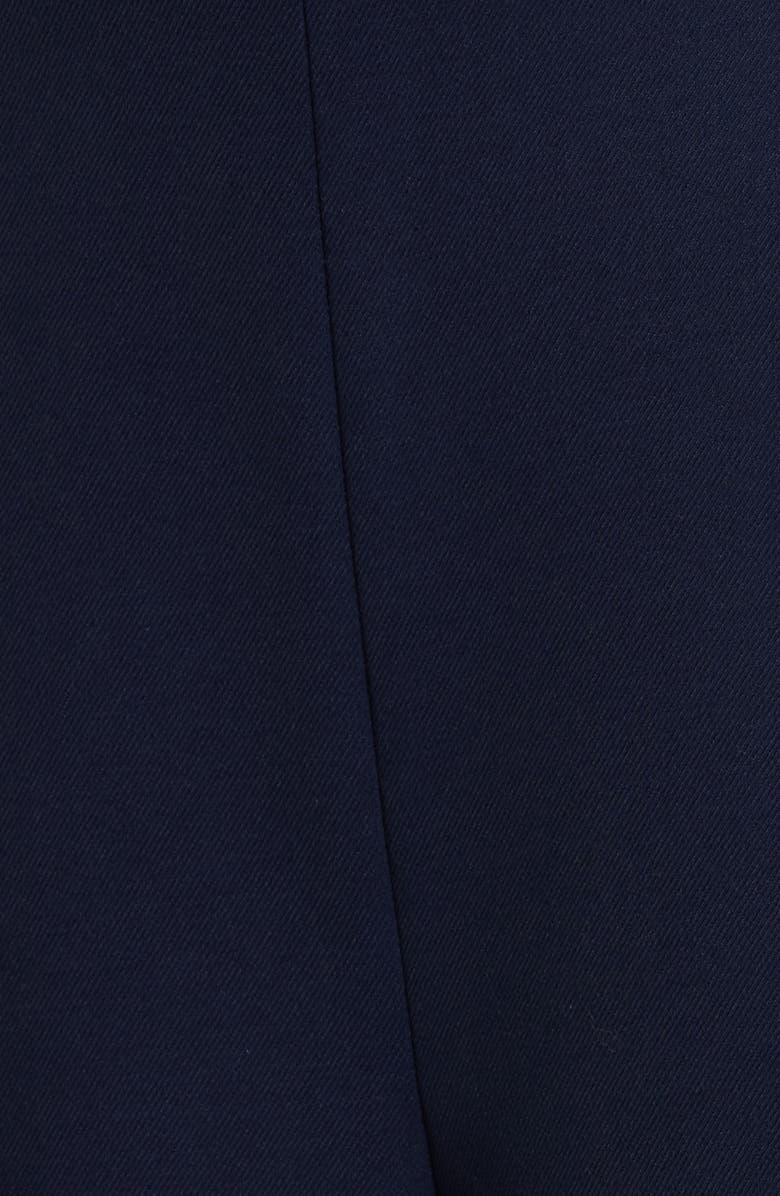 Elie Tahari The Oakley Belt Detail High Waist Wide Leg Twill Pants, Alternate, color, 