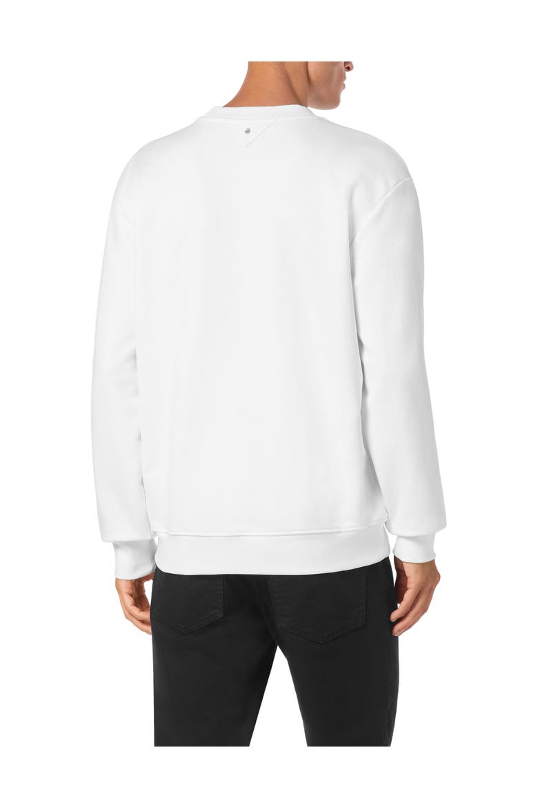 Roundneck Sweatshirt Ls Men, Alternate, color, white
