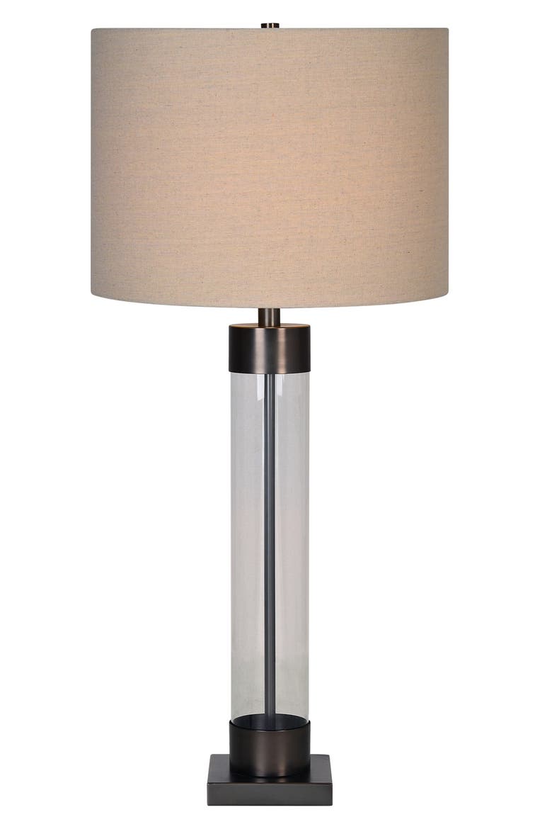 Meredith Glass & Metal Table Lamp, Alternate, color, NO COLOR