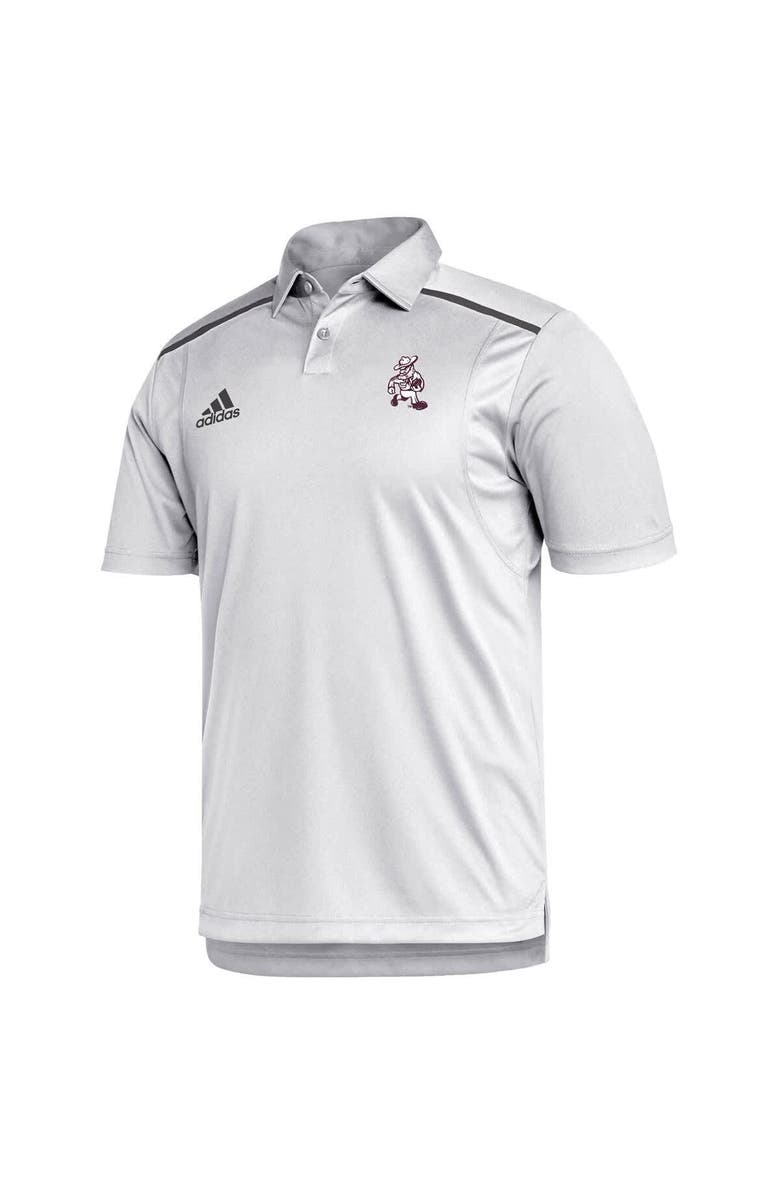 adidas Men's adidas  White Texas A&M Aggies Ol' Sarge Team-Issued Polo, Alternate, color, White