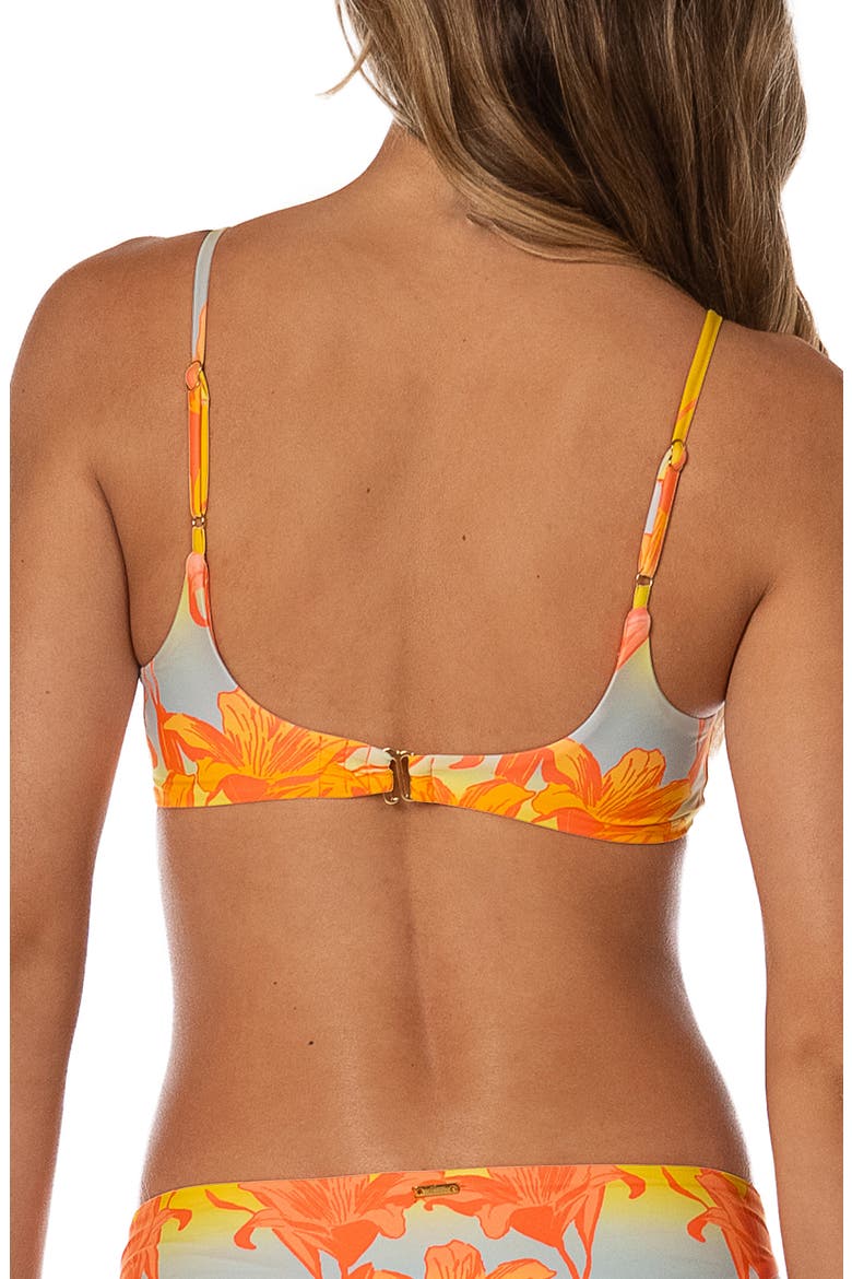 Golden Lily Liberties Reversible Bikini Top, Alternate, color, OPEN YELLOW