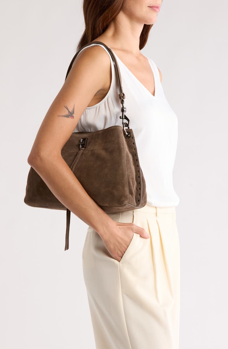 Rebecca Minkoff Darren East/West Leather Shoulder Bag, Alternate, color,