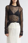 GIA STUDIOS Lanky Superkid Mohair & Extrafine Merino Wool Blend Sweater