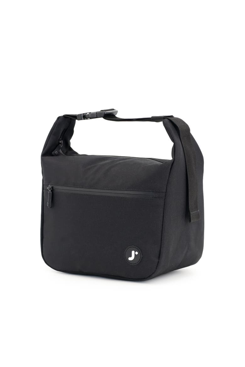 Lane Insulated Lunch Bag with Adjustable Clip-Strap, Alternate, color, Black
