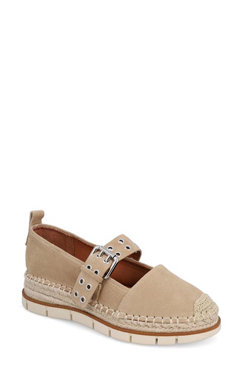 Valri Espadrille Mary Jane Flat (Women)