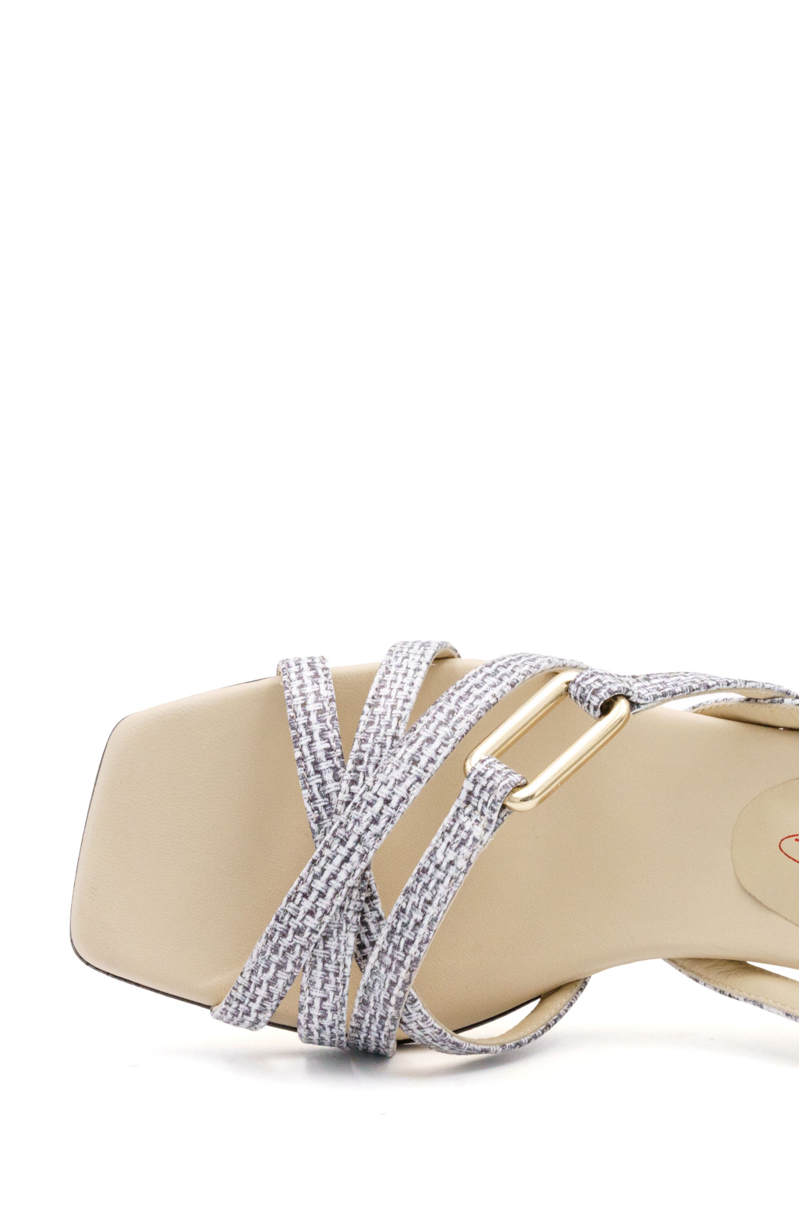 Amalfi by Rangoni Marte Slingback Sandal - Multiple Widths Available, Alternate, color, Black Glitter Balla