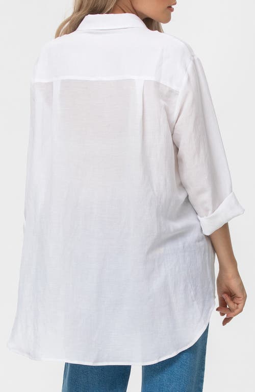 Pietro Brunelli Maternity Button Down Maternity Shirt