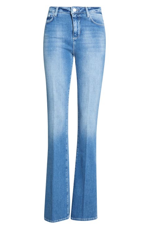 Selma High Waist Sleek Baby Bootcut Jeans